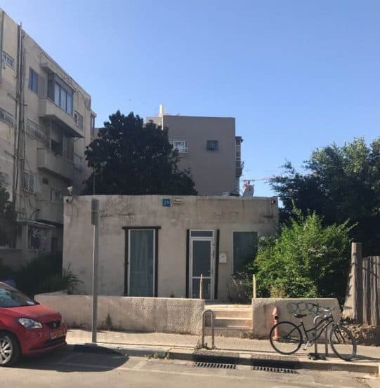 הבית באבן גבירול פינת השופטים בתל אביב // צילום ניר לוי 