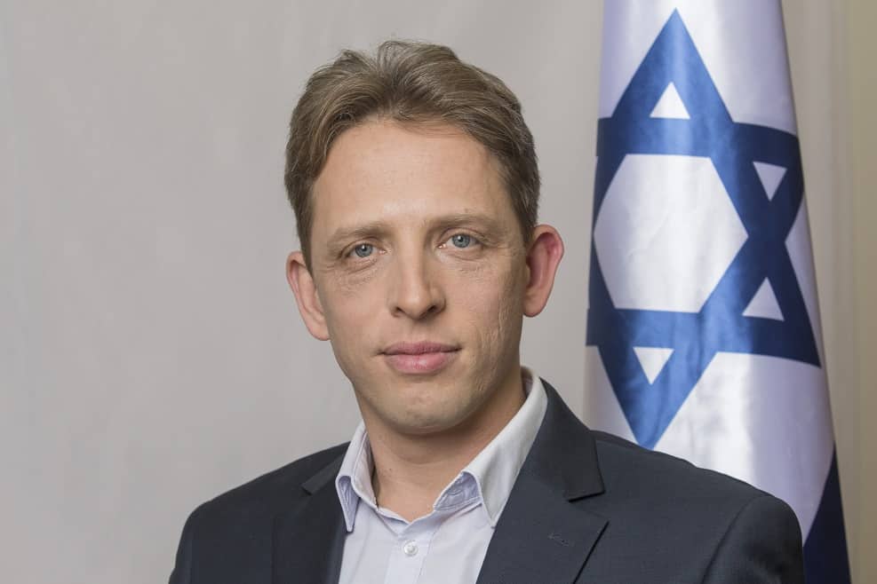 חבר הכנסת רועי פולקמן // צילום: יוסי אלוני באדיבות דוברות מפלגת כולנו