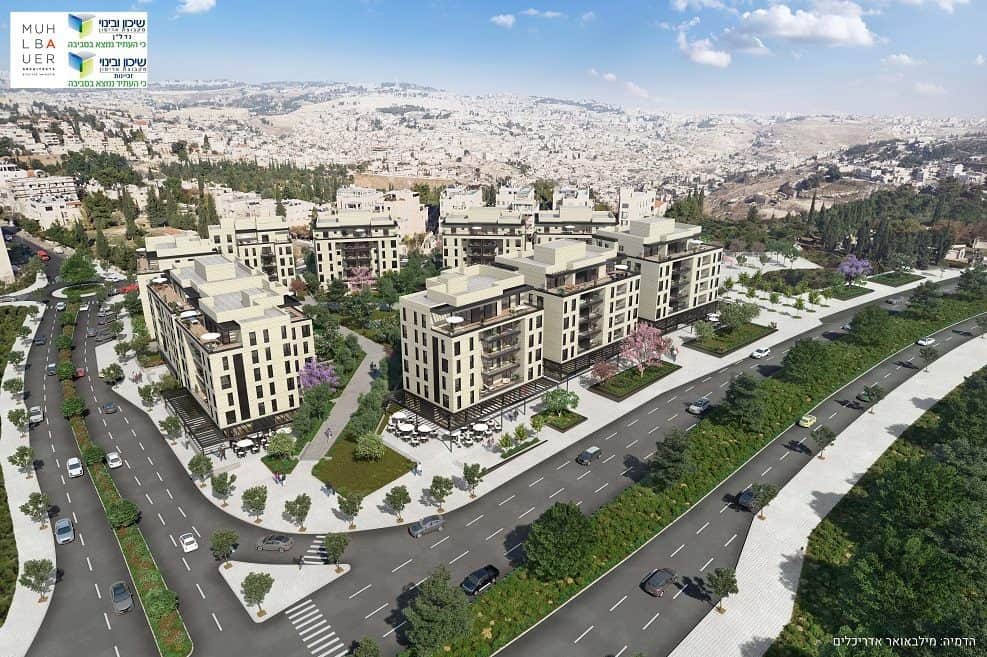 "חלומות ארנונה" - שיכון ובינוי // הדמיה: מילבאואר אדריכלים