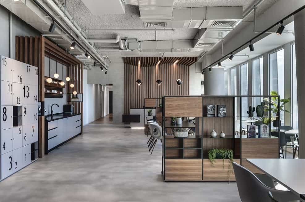 משרדי REGUS רמת החייל - מעצבת אורלי דקטר // צילום: עודד סמדר