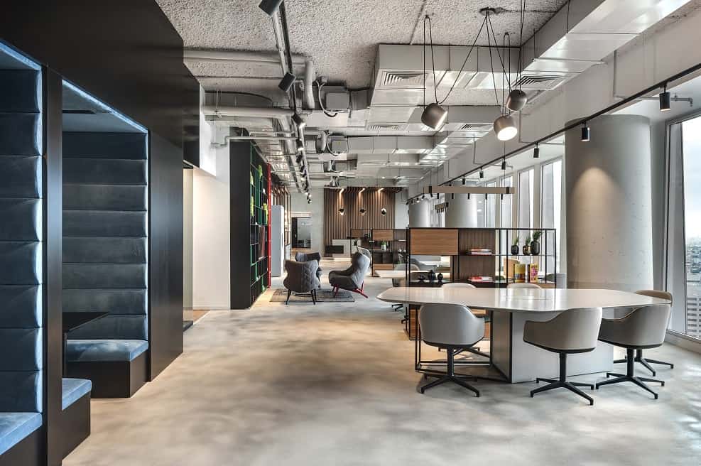 משרדי REGUS שרונה ת"א עיצוב אורלי דקטר // צילום: עודד סמדר