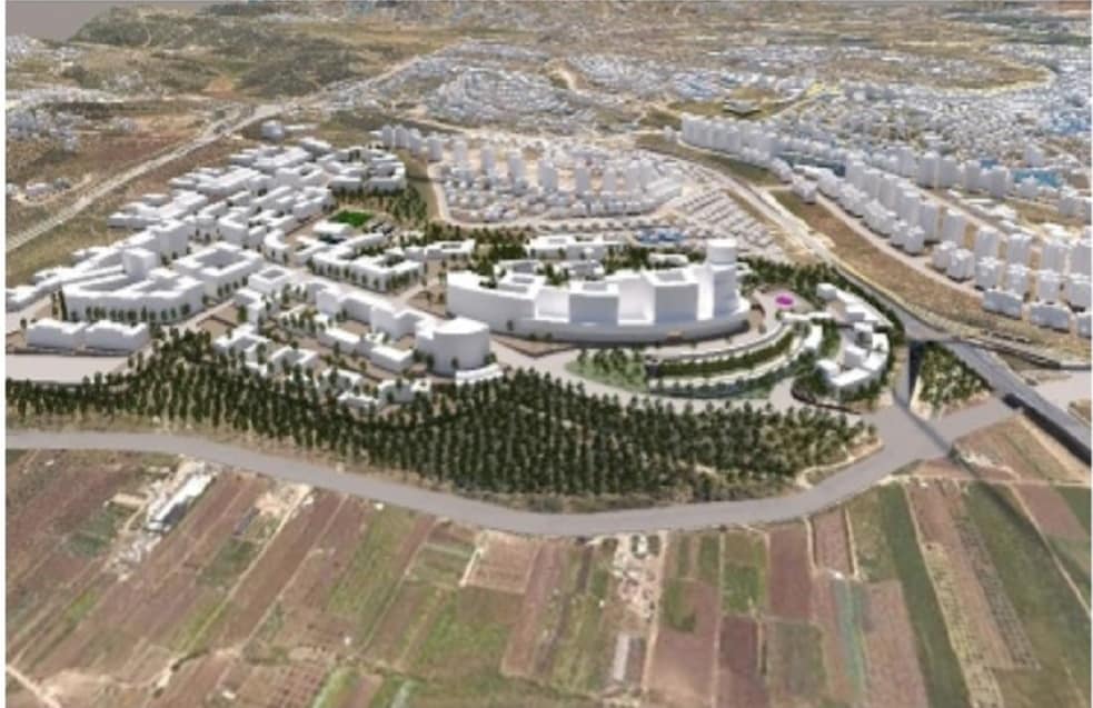 בית חולים חדש בקרית אתא // הדמיה: מילול קורן