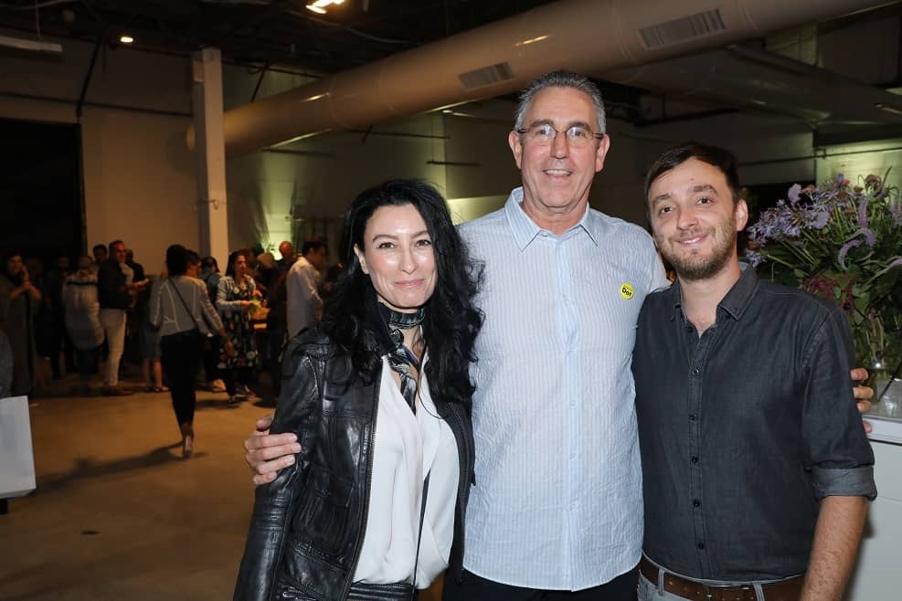 בר דוידוביץ, שוקי שוורץ ודנה קושמירסקי // // צילום: רפי דלויה