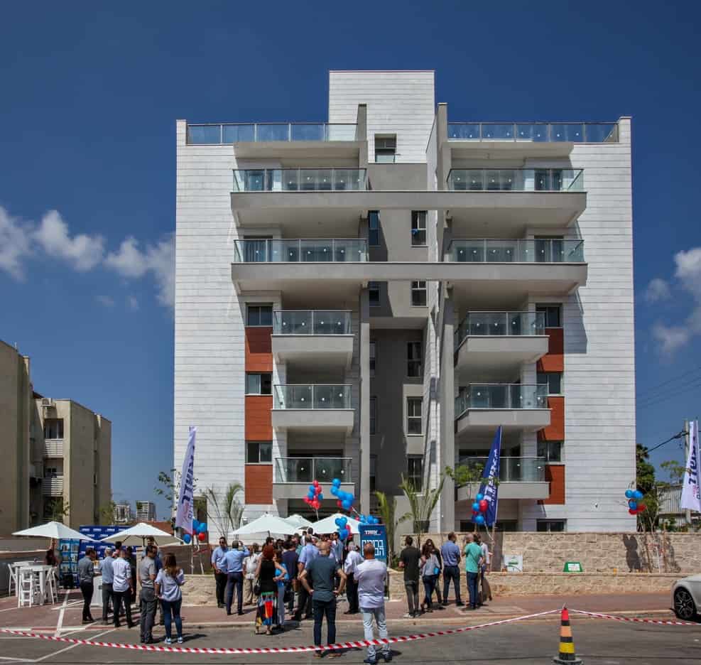 אירוע אכלוס יהודה המכבי 3 קריית אונו // יחצ