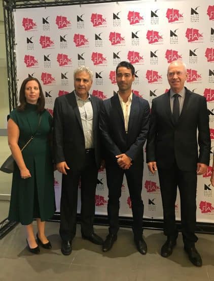 יואב גלנט, ליאון רוסט, דוד קנפו ועדנה וינשטוק גבאי. צילום לירון שני
