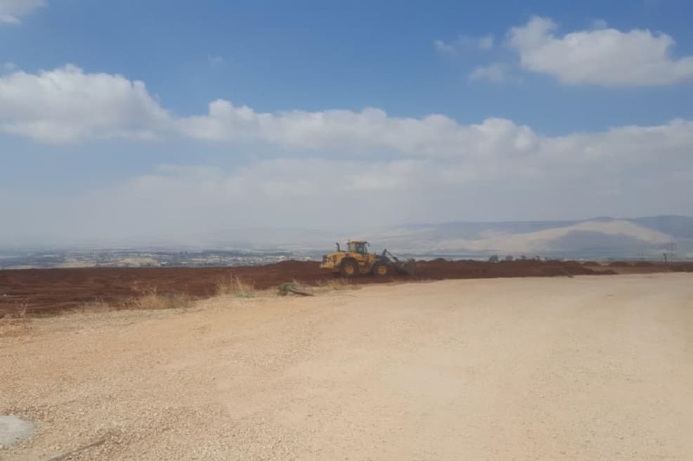 עבודות פיתוח הפארק // דוברות עיריית בית שאן