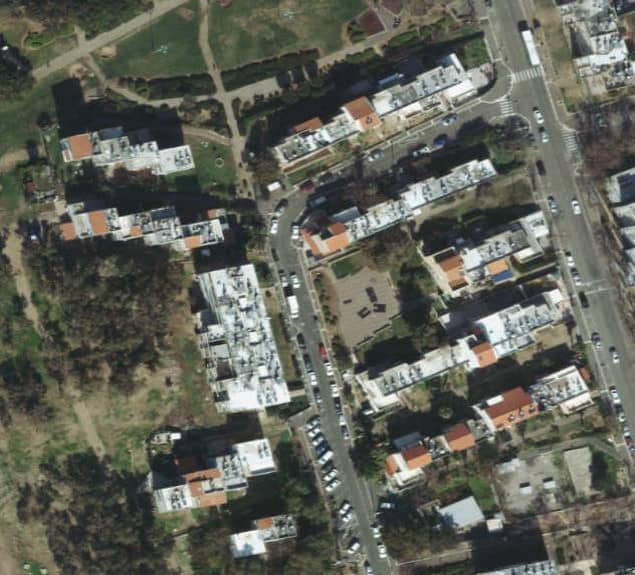 צילום אוויר למתחם הפינוי בינוי של יוסי אברהמי בחנווה דוד בחיפה // יחצ