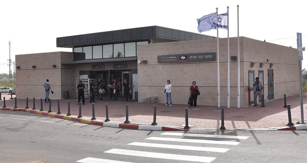 תחנת הרכבת "יבנה מזרח" // באדיבות דוברות עיריית יבנה
