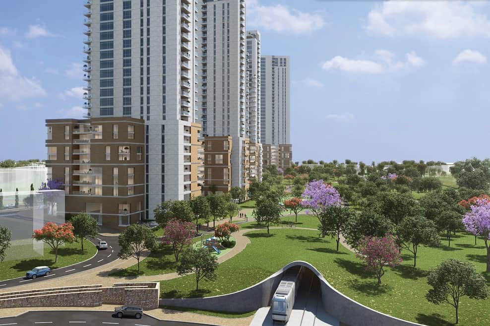 תוכנית בר יוחאי ירושלים // הדמיה: קדמת היובל, אבנר דרורי אדריכלים, דלה פרגולה אדריכלים