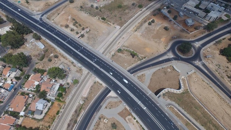 פינוי בינוי רמלה | הדרכים החדשות לרמלה - מבט מהאויר