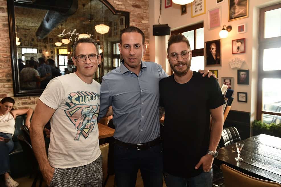 טום אביב, אדיר לוי, ערן בינדרמן // צילום: ולרי פרושקין