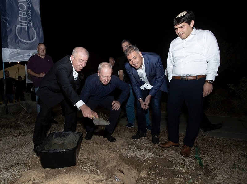 טקס הנחת אבן פינה // צילום: אבי שטטר 