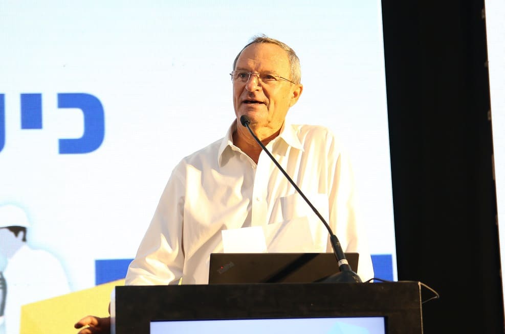 זאב ביילסקי בכנס ארגון הקבלנים ת"א יפו בת ים // צילום: מיכל מסינג