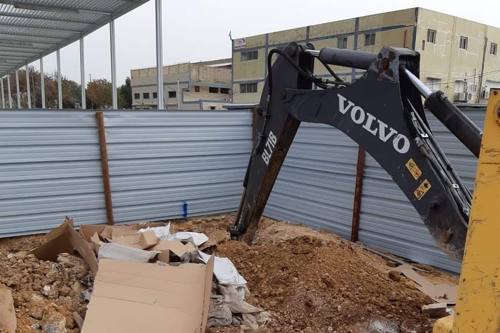התחלת החפירות בפרויקט פרי הורייזן בבת ים // יחצ
