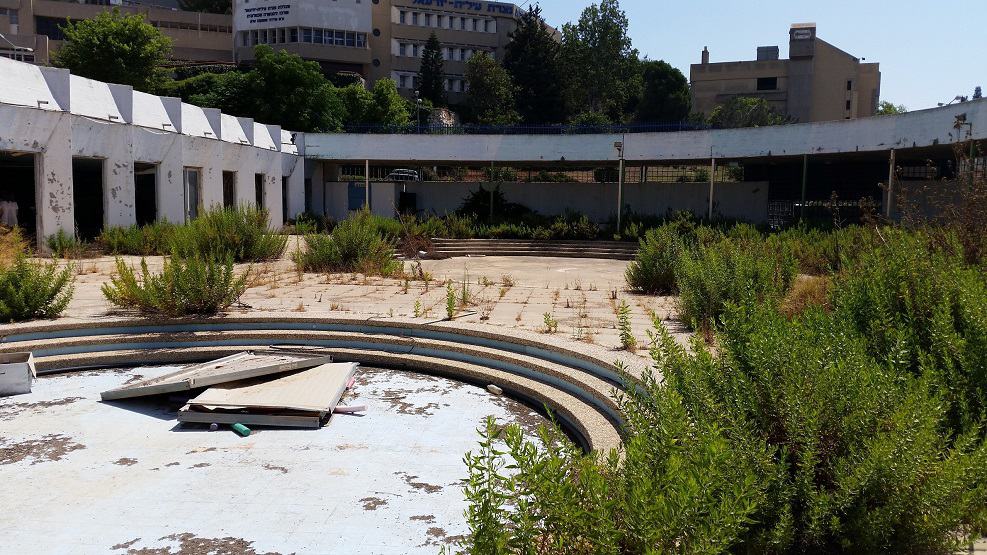 מרכז הספורט לפני החידוש // תכנון: V5 אדריכלים