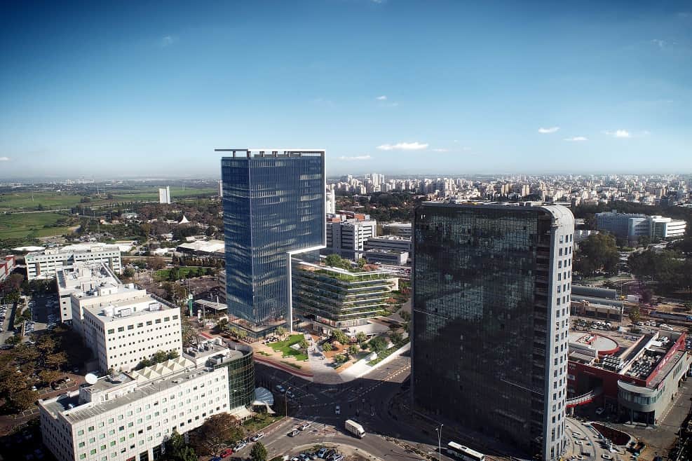 פרויקט שער רחובות // הדמיה: 3dvision