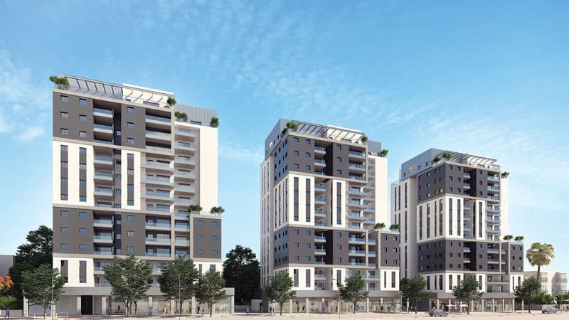 פינוי בינוי ברח' הרא"ה של חברת אאורה // באדיבות יחצ