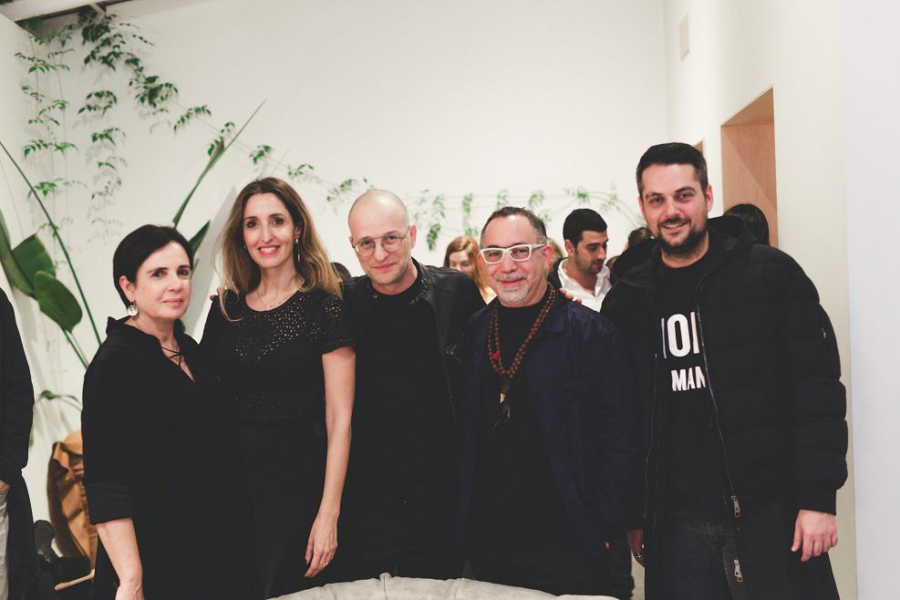 מימין אורון מילשטיין, גל גאון, ירון טל , טל תמיר ונורית קורקט, צלם אורי קרני