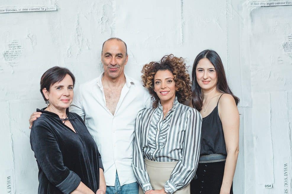 מימין נועה קופרמן , לימור שטרית, אריק בן שמחון ונורית קורקט // צלם אורי קרני