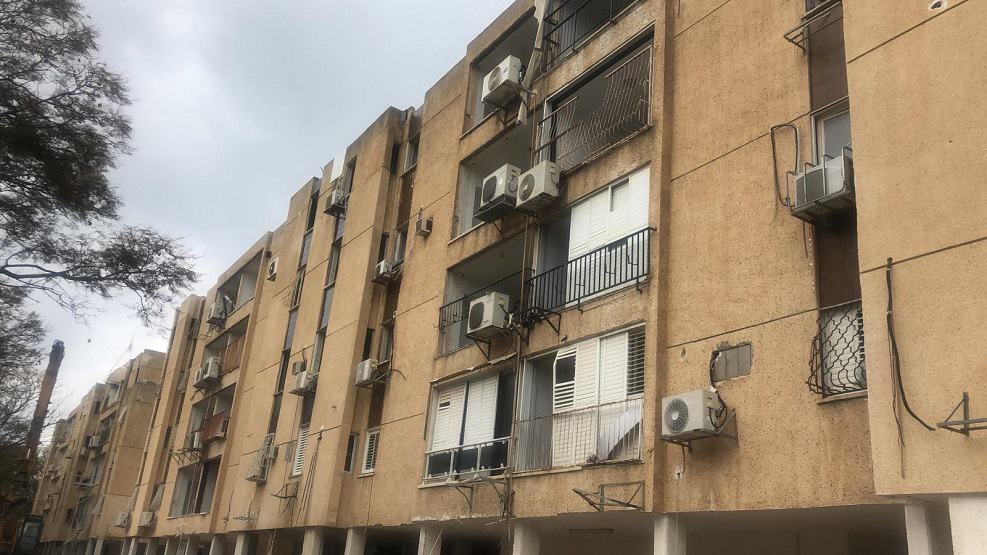 בנין רקנטי לפני ההריסה // צילום מיכל ארבל