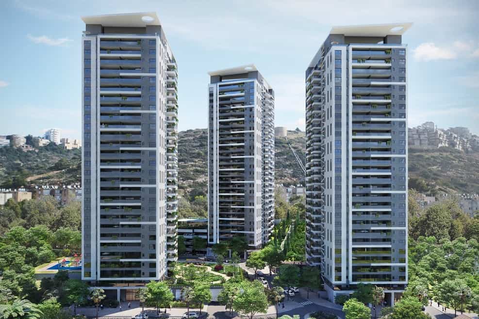 הדמיית פרויקט אלמוג כרמל מערב // טוטם הדמיות