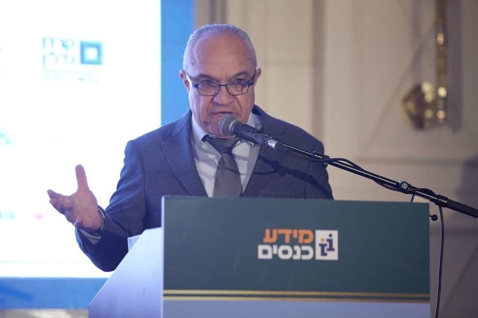 יהודה כתב בוועידה הארצית להתחדשות עירונית // צילום: דרור סיתהכל