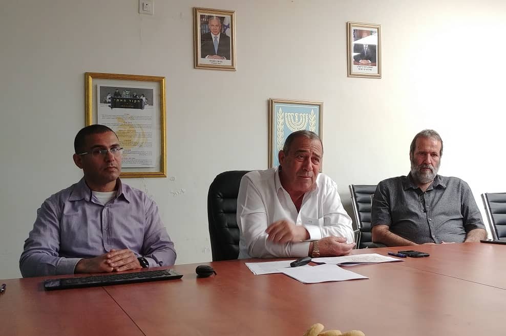 מסיבת עיתונאים // צילום: רונן דמארי