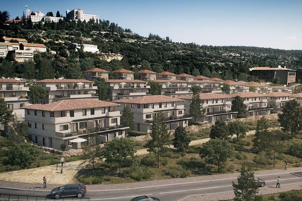 הבתים החדשים בקיבוץ קריית ענבים // 3DVISION