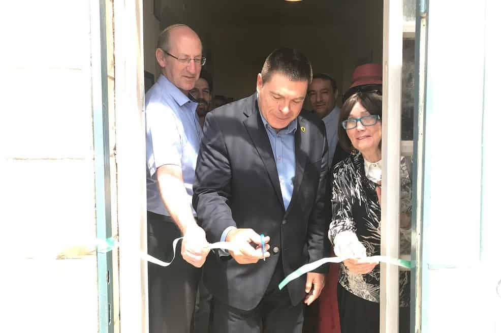 בטקס פתיחת בית נירים לנוער בסיכון // באדיבות דוברות העירייה