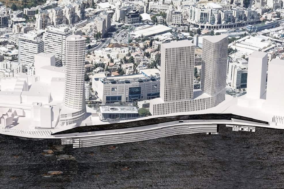 מתחם הכניסה לירושלים // רשות מקרקעי ישראל
