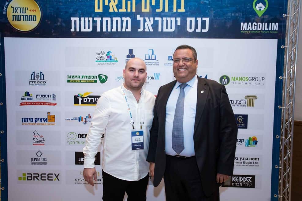 ראש העיר ירושלים, משה לאון ומייסד "מגדילים", בן מסינג // דרור סיתהכל