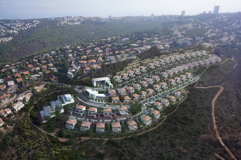 הדמיה שכונת "דניה הירוקה" // אנדו סטודיו