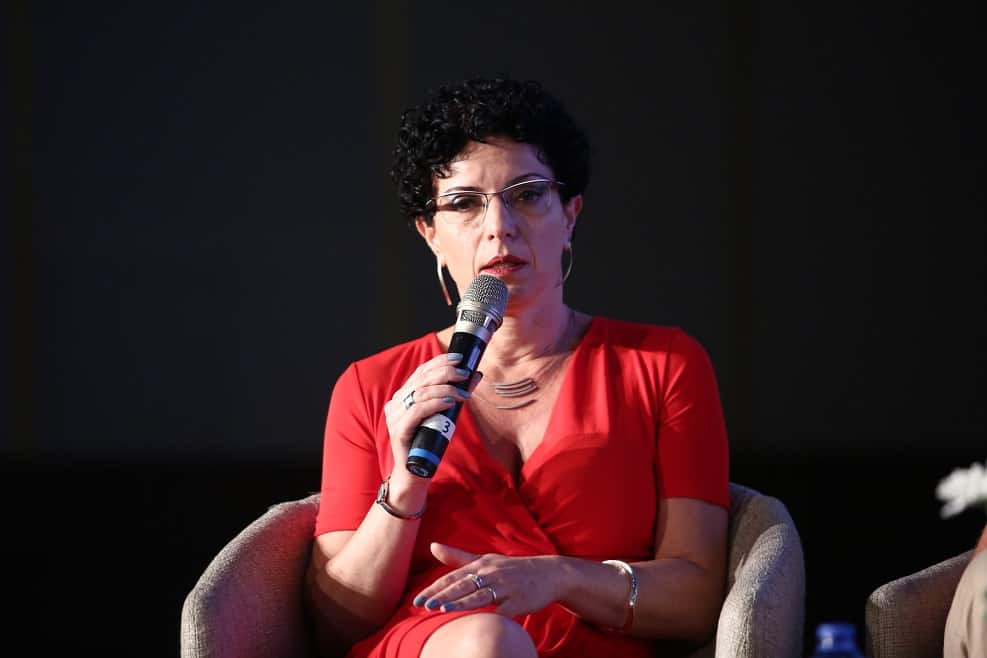 מנכלית הרשות להתחדשות עירונית עינת גנון בכנס מגדילים // דרור סיתהכל