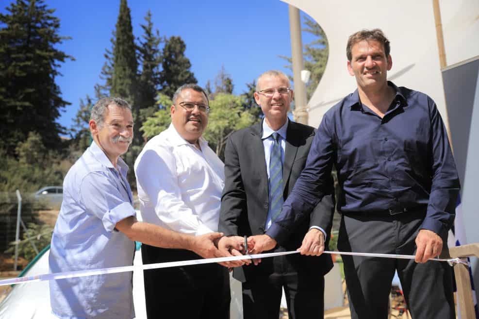 חונכים את המתחם // צילום: קובי הראתי, באדיבות עיר דוד