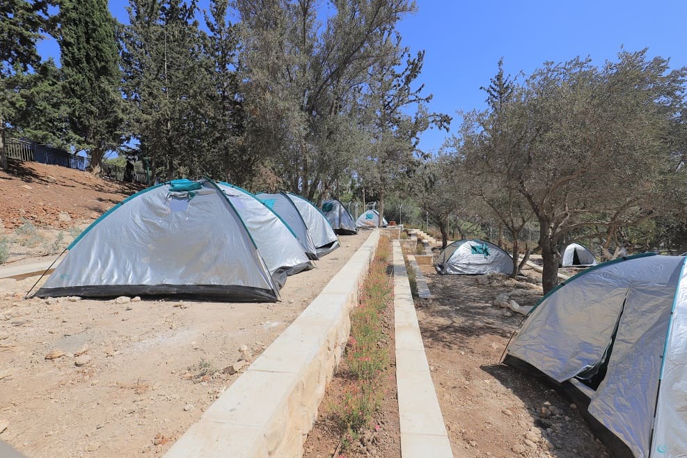 לינה במתחם // צילום: קובי הראתי, באדיבות עיר דוד