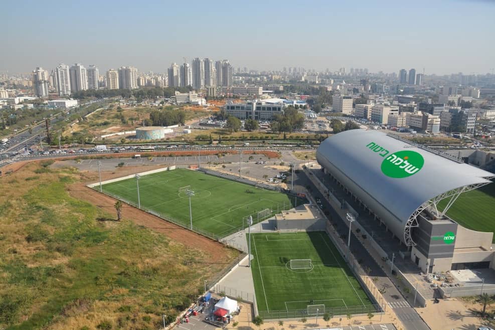 הדמיה של אצטדיון שלמה ביטוח // צילום שביט. וזהו