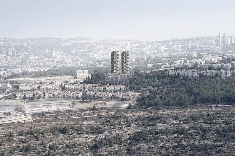 הדמיית תכנית גילה // אדריכל עמי שנער