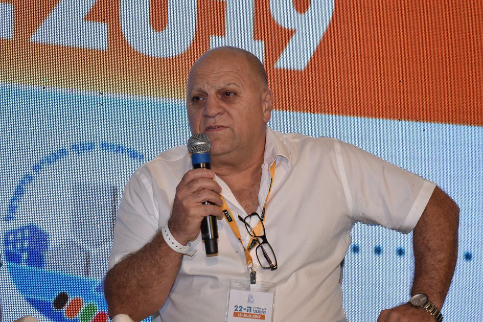 צביקה דוד סגן נשיא ויור אגף תשתיות התאחדות הקבלנים בוני הארץ // פוטו מרסלו אילת