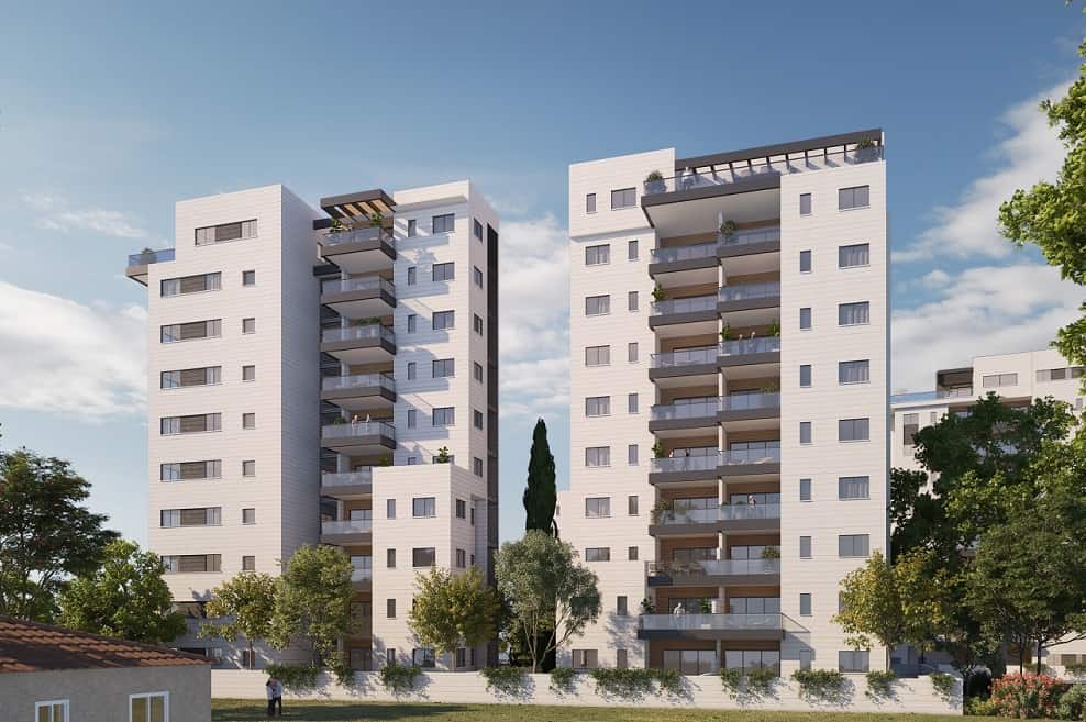הדמיית פרויקט ME בורכוב רעננה // הדמיה: ויופוינט