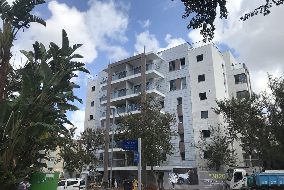 פרויקט התחדשות עירונית ברחוב רמת הגולן בחולון // יחצ