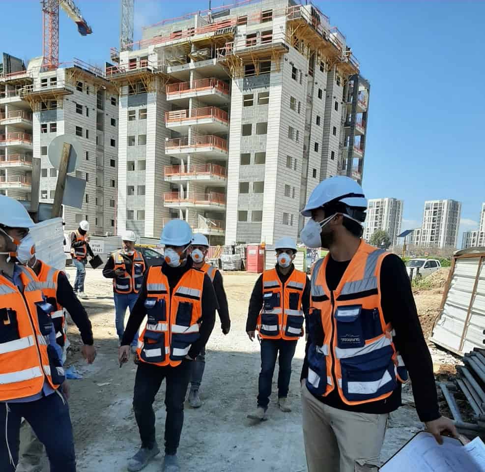 אתר הבניה של פרויקט פרשקובסקי בגליל ים // צילום: מנחם ליפסקר