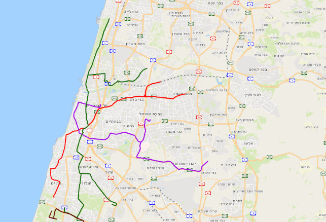 רכבת קלה במרכז