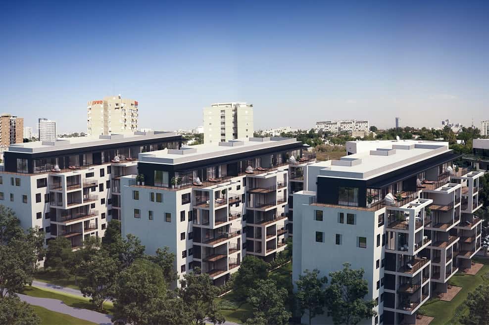 פרויקט פיכמן 11-15 תל אביב // באדיבות החברה לחיזוק מבנים
