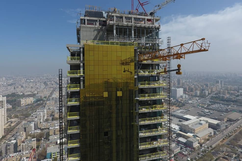 פרויקט לייטהאוס של חברת ווי בוקס בבת ים // צילום: ויי בוקס