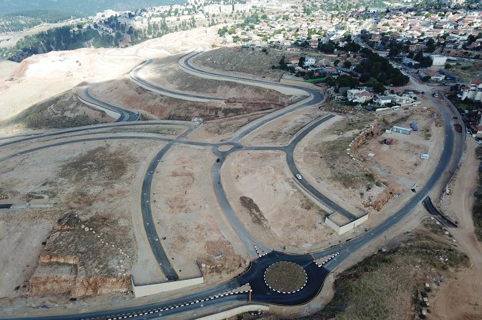 השכונה בפיתוח // צילום: אילוז מהנדסים