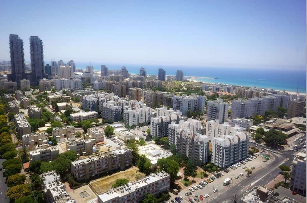 מבט מלמעלה של אשדוד // צילום : קבוצת יסוד