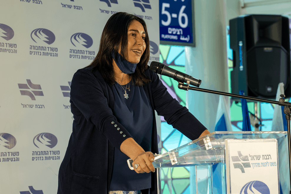 שרת התחבורה, מירי רגב // צילום: דוברות משרד התחבורה