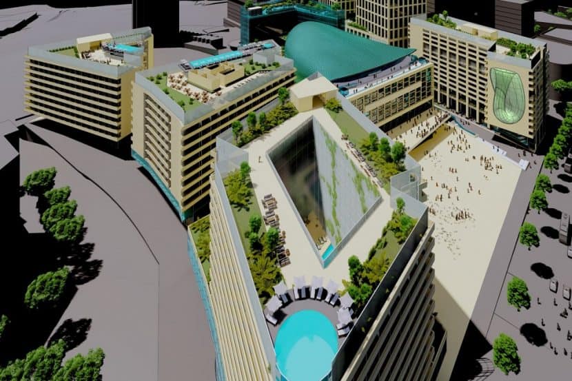 פרויקט בנייני האומה 2030 // צילום: POPULOUS גולדשמידט ארדיטי בן נעים אדריכלים
