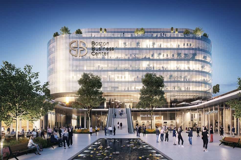 Boston Business Center // קרדיט להדמיה 3DVision