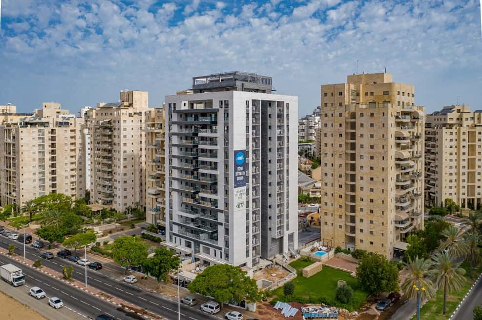 פרויקט ח -300 בחולון- קבוצת אאורה // קרדיט: ברק ברינקר